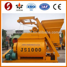 Twin Shaft and Electric Cement Mixer JS1000